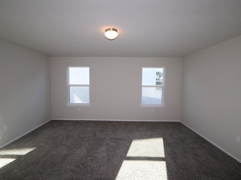 Spacious, unfurnished interior of a new home in Cascades at Onion Creek, Austin (Image 10). Spacious, unfurnished interior of a new home in Cascades at Onion Creek, Austin (Image 10).