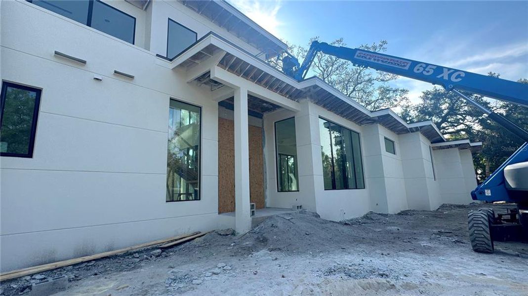 In-progress construction of a new home in , Sarasota, FL (Image 28). In-progress construction of a new home in , Sarasota, FL (Image 28).
