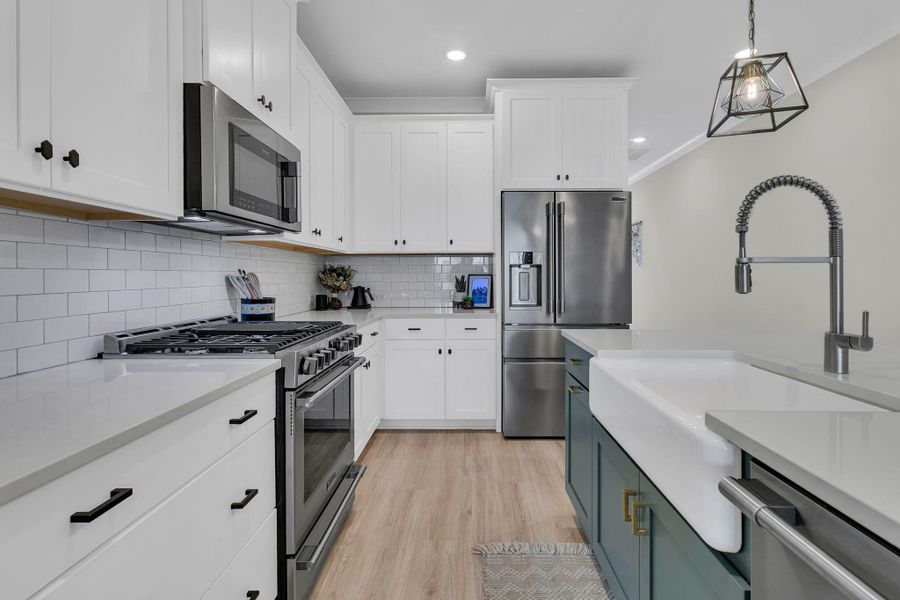 Furnished interior view inside a new home in , Summerville (Image 15).