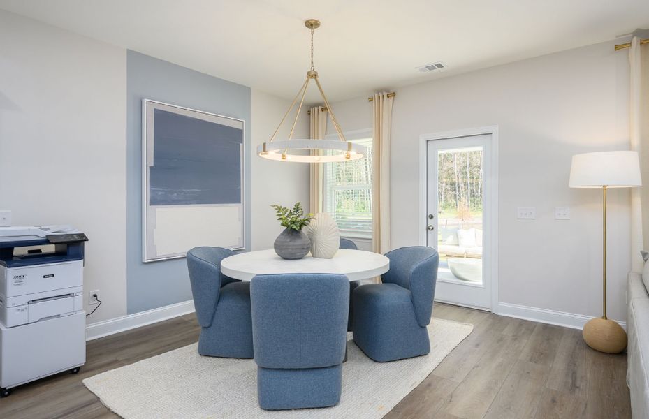 Furnished interior view inside a new home in Waterways, Richmond Hill (Image 8).