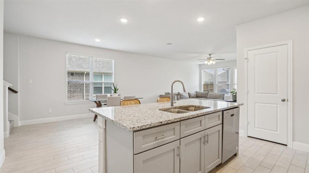 Furnished interior view inside a new home in Venetian, Weston (Image 6).