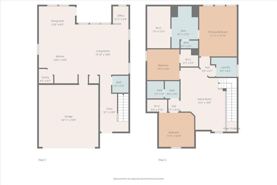 2D floor plan layout of this home in , Forney, TX (Image 4). 2D floor plan layout of this home in , Forney, TX (Image 4).