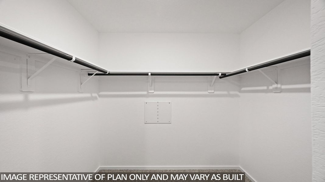 Representative unfurnished interior of a home built from the Archer by D.R. Horton in Eastern Wells, Jarrell (Image 18).