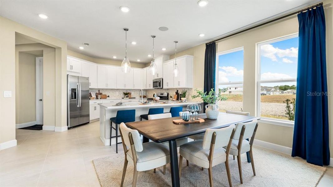 Furnished interior view inside a new home in Indigo Creek, Apollo Beach (Image 17).