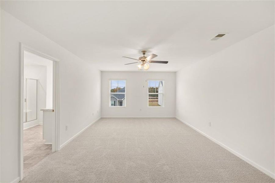 Spacious, unfurnished interior of a new home in Champion's Run, Lithonia (Image 22). Spacious, unfurnished interior of a new home in Champion's Run, Lithonia (Image 22).