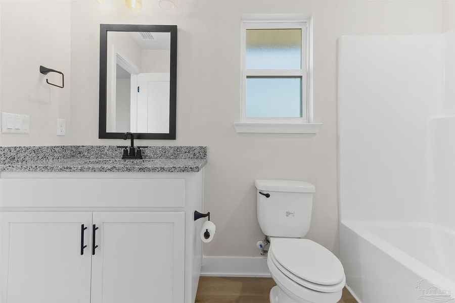 Furnished interior view inside a new home in Pecan Valley, Cantonment (Image 6). Furnished interior view inside a new home in Pecan Valley, Cantonment (Image 6).