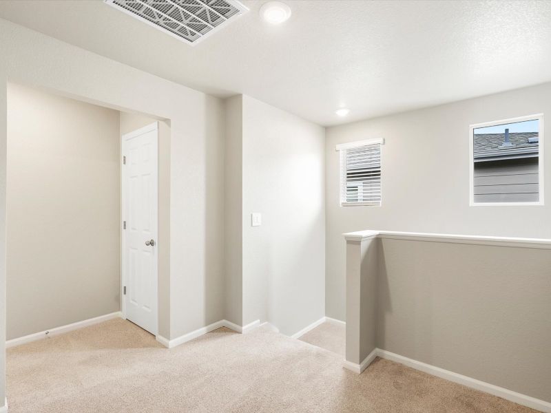 Spacious, unfurnished interior of a new home in Lorson Ranch: The Trail Collection, Colorado Springs (Image 7).