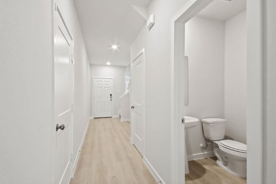 Spacious, unfurnished interior of a new home in Barrett Crossing, Crosby (Image 14). Spacious, unfurnished interior of a new home in Barrett Crossing, Crosby (Image 14).