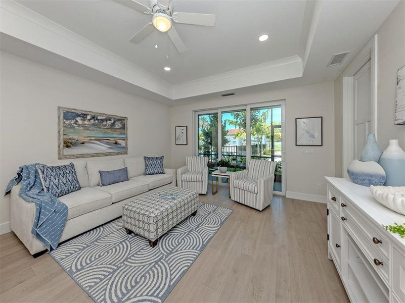 Furnished interior view inside a new home in , Venice (Image 14).