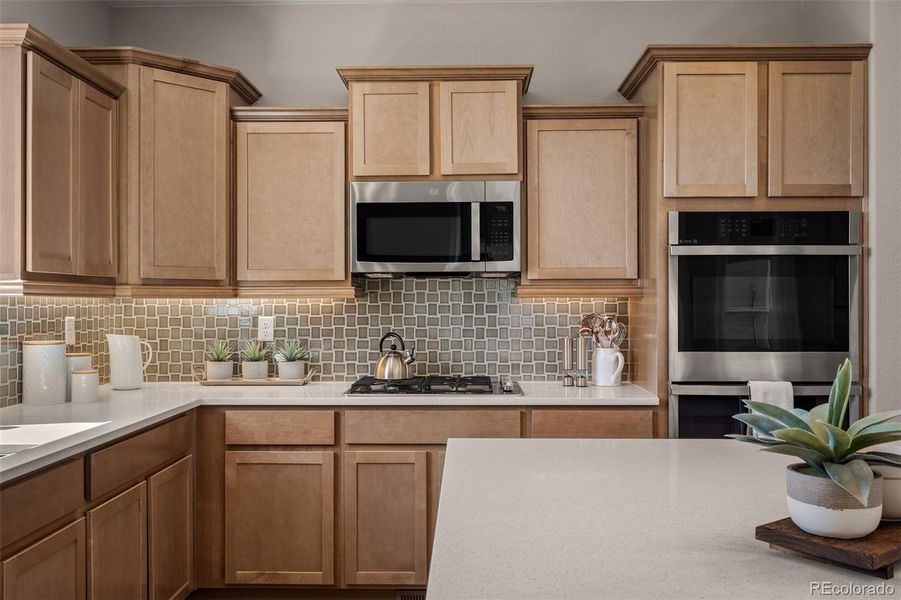 Furnished interior view inside a new home in , Colorado Springs (Image 28).