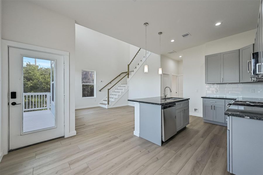 Furnished interior view inside a new home in , Galveston (Image 5).