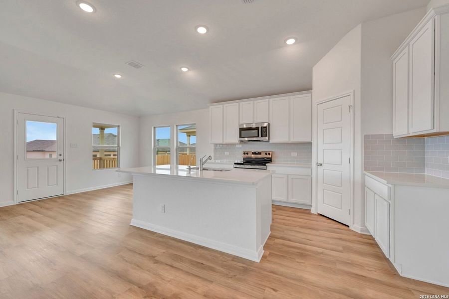 Furnished interior view inside a new home in Greenspoint Heights, Seguin (Image 9).