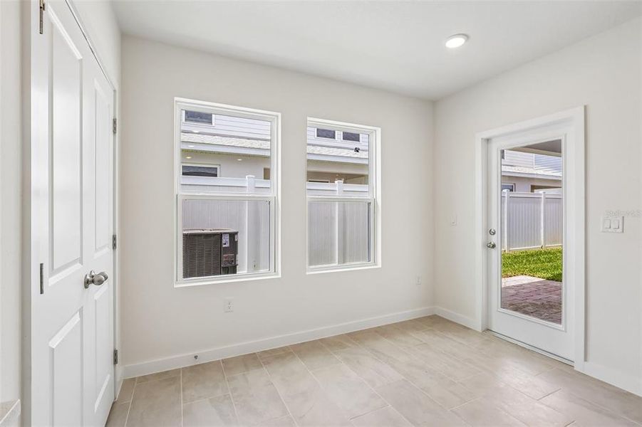 Spacious, unfurnished interior of a new home in Cyrene at Harmony, St. Cloud (Image 14). Spacious, unfurnished interior of a new home in Cyrene at Harmony, St. Cloud (Image 14).
