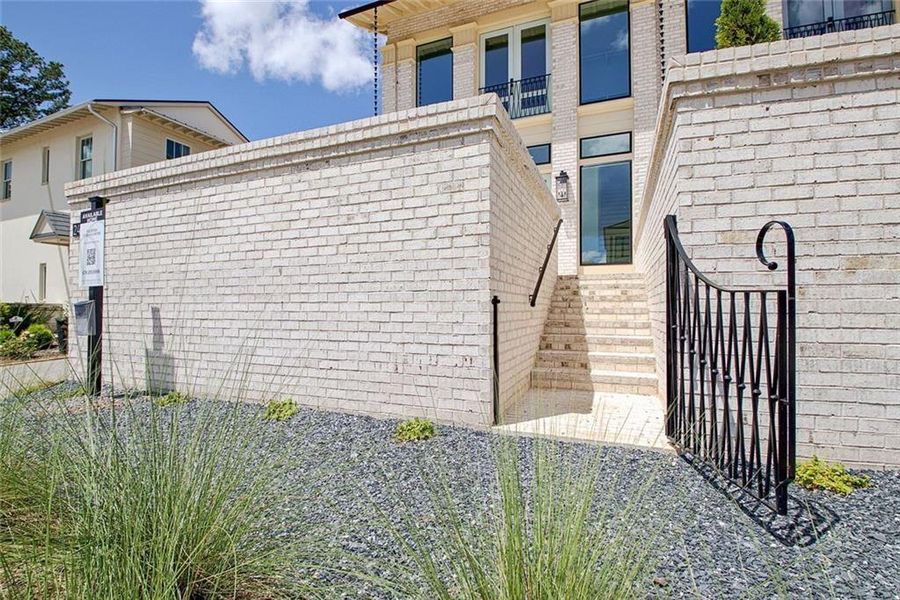 Exterior details and patio area of a home in , Fayetteville (Image 3). Exterior details and patio area of a home in , Fayetteville (Image 3).
