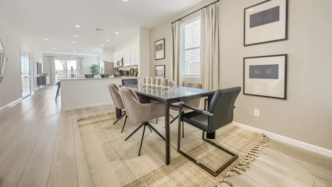 Representative furnished interior of a home built from the Solana Plan 3078 by Lennar in Western Garden, Phoenix (Image 9).