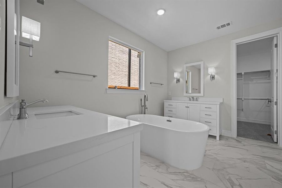 Furnished interior view inside a new home in Wellington, Haslet (Image 19).