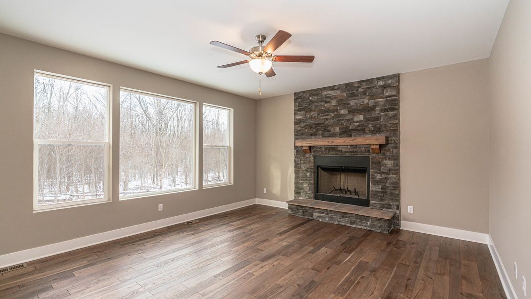 Representative unfurnished interior of a home built from the The Boulder by Norfolk Homes in Valleys, Jackson (Image 20). Representative unfurnished interior of a home built from the The Boulder by Norfolk Homes in Valleys, Jackson (Image 20).