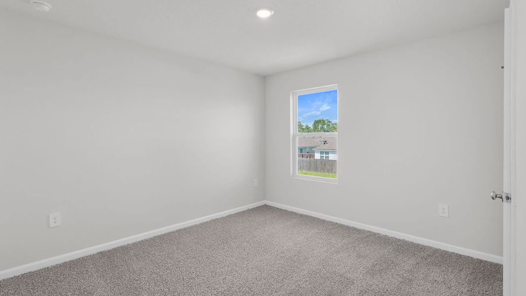 Spacious, unfurnished interior of a new home in Wesley Park, Crawfordville (Image 50).