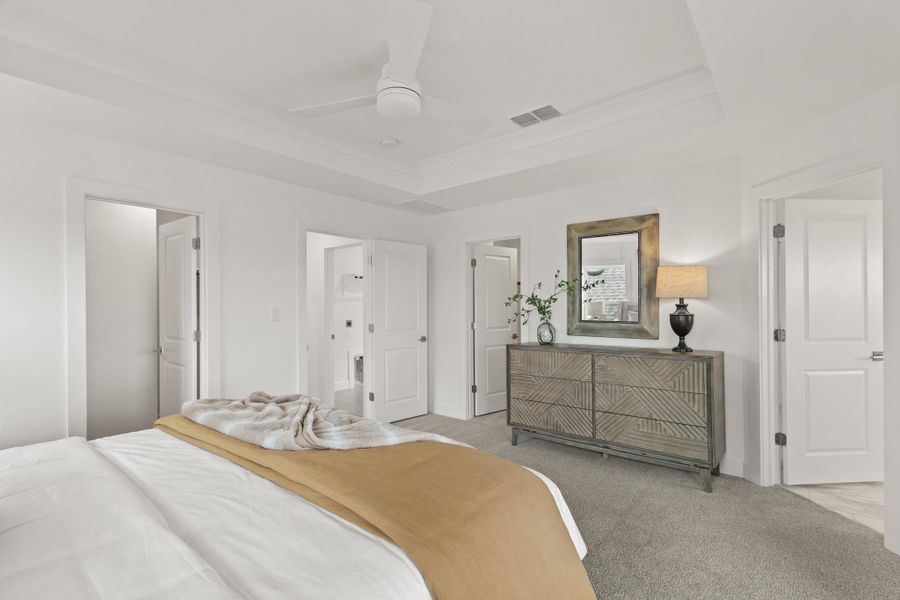 Private primary suite (*Photo not of actual home and used for illustration purposes only.)