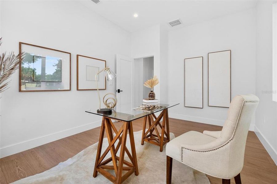 Furnished interior view inside a new home in , St. Petersburg (Image 29).
