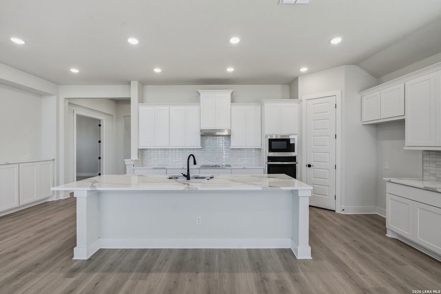 Furnished interior view inside a new home in Sienna Lakes, San Antonio (Image 6).