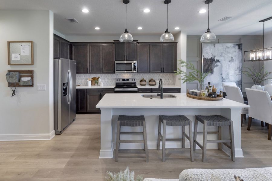 Hayden Flex single-story new construction home with private in-law suite in Central Florida