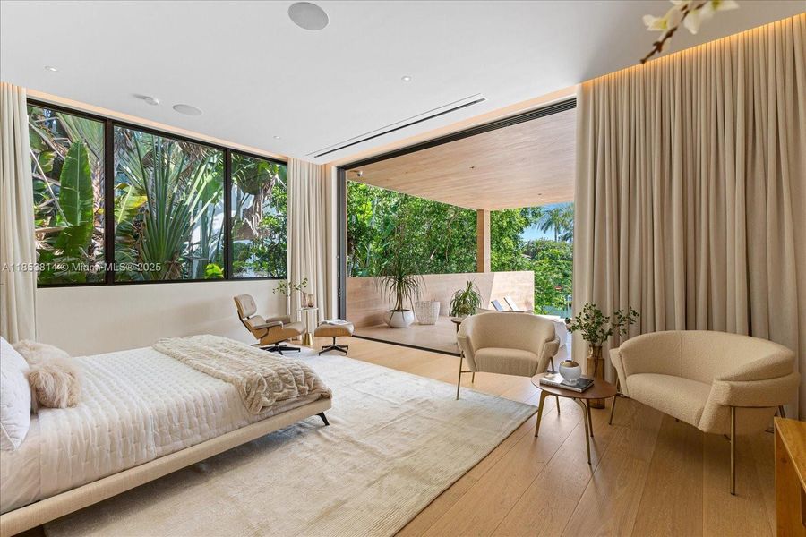 Furnished interior view inside a new home in , Miami Beach (Image 7). Furnished interior view inside a new home in , Miami Beach (Image 7).