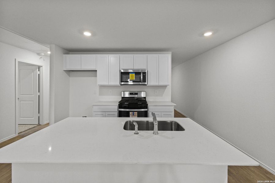 Furnished interior view inside a new home in Hickory Ridge, Elmendorf (Image 6).