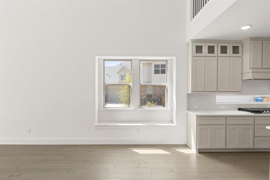 Furnished interior view inside a new home in Trails at Cottonwood Creek, Rowlett (Image 9).