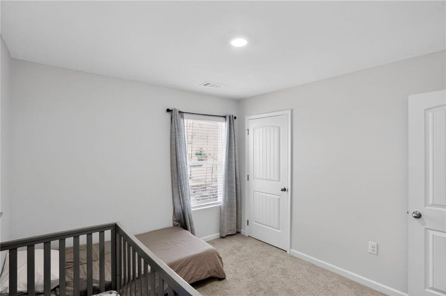Furnished interior view inside a new home in , Buford (Image 26).