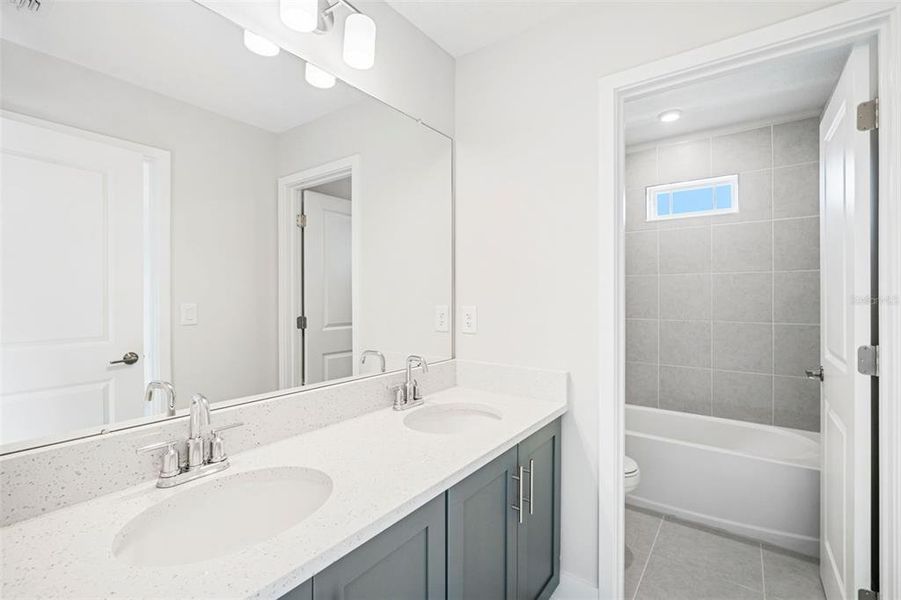 Furnished interior view inside a new home in , Tampa (Image 10). Furnished interior view inside a new home in , Tampa (Image 10).