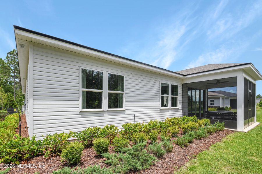 Exterior details and patio area of a home in , Palm Coast (Image 17).