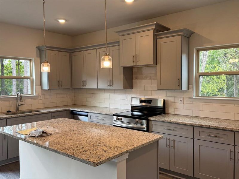Furnished interior view inside a new home in Magnolia Villas, Cornelia (Image 8).