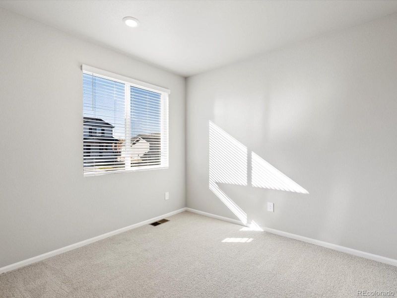 Spacious, unfurnished interior of a new home in Poudre Heights: The Alpine Collection, Windsor (Image 21). Spacious, unfurnished interior of a new home in Poudre Heights: The Alpine Collection, Windsor (Image 21).