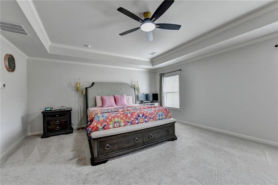 Furnished interior view inside a new home in , Cumming (Image 56).