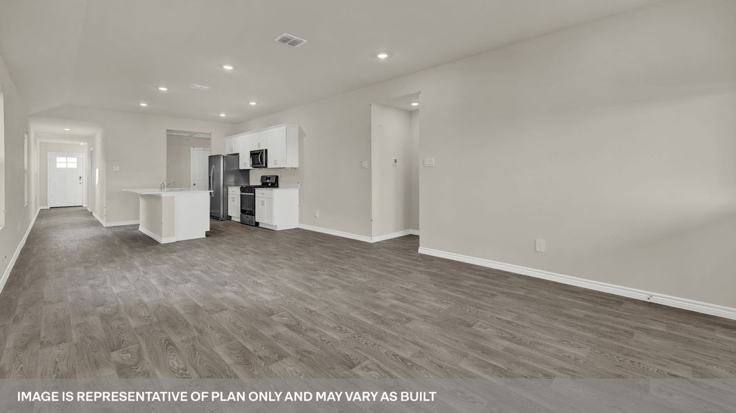 Spacious, unfurnished interior of a new home in Whisper South, San Marcos (Image 23).