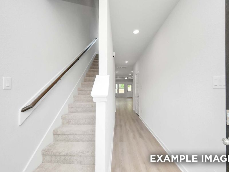 Representative unfurnished interior of a home built from the The Blanco F by Davidson Homes LLC in Windmill Estates, Magnolia (Image 15).