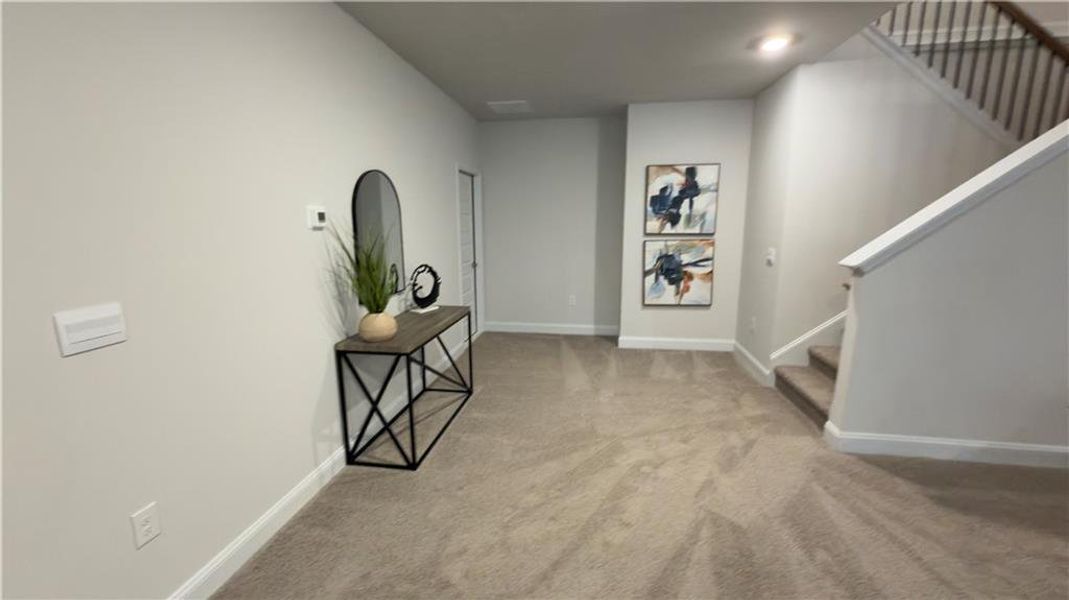 Furnished interior view inside a new home in Habersham Meadows, Demorest (Image 31).