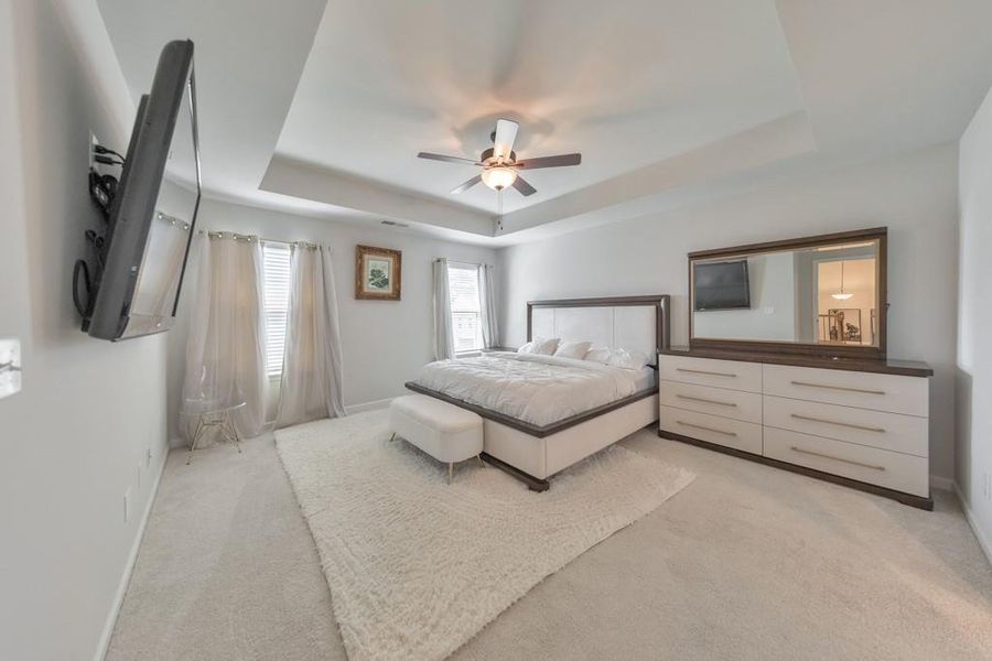 Furnished interior view inside a new home in , Powder Springs (Image 26).