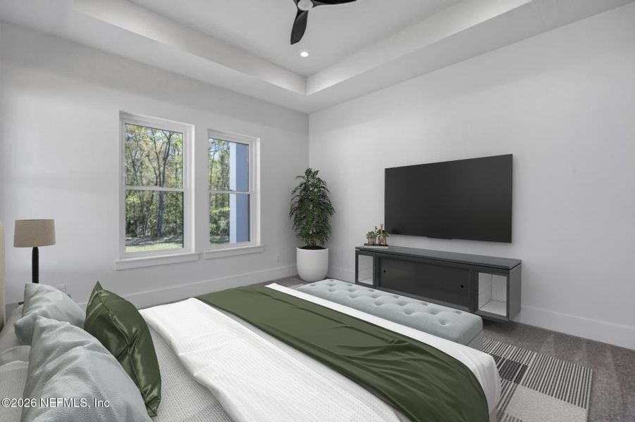 Furnished interior view inside a new home in , St. Augustine (Image 21).