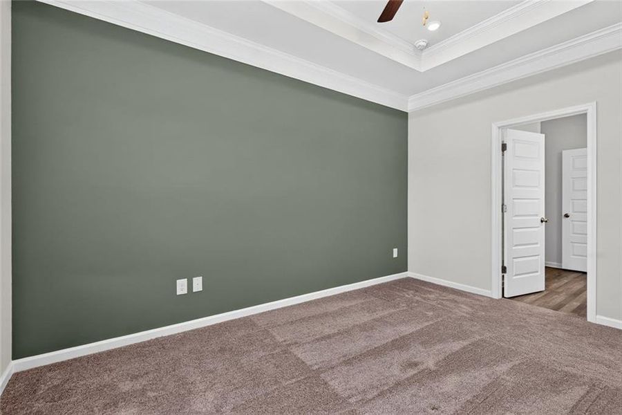 Spacious, unfurnished interior of a new home in Fuller Station, Loganville (Image 26).