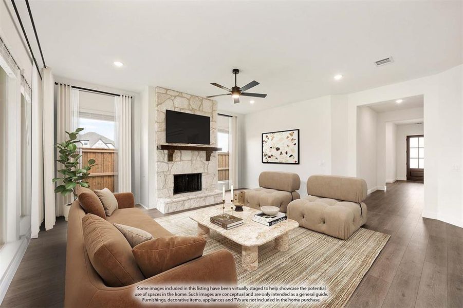 Furnished interior view inside a new home in Meraki, Forney (Image 11). Furnished interior view inside a new home in Meraki, Forney (Image 11).
