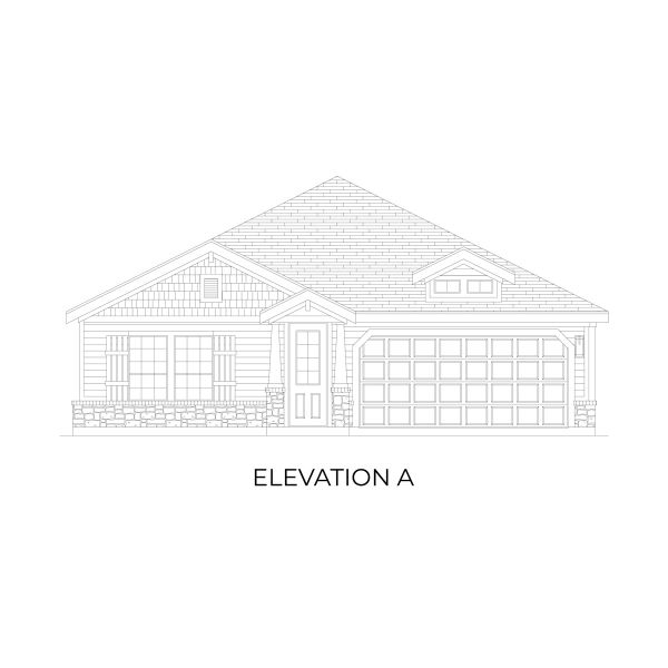 Representative rendering of the exterior for the Monroe Select F by First Texas Homes (Image 3). Representative rendering of the exterior for the Monroe Select F by First Texas Homes (Image 3).