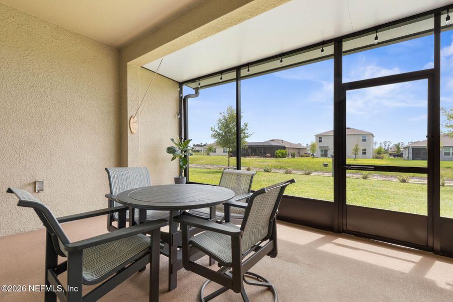 Exterior details and patio area of a home in , Ormond Beach (Image 23). Exterior details and patio area of a home in , Ormond Beach (Image 23).