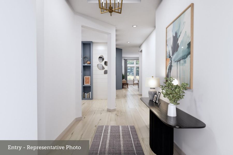 Furnished interior view inside a new home in Audubon – Ascent Collection, Magnolia (Image 3). Furnished interior view inside a new home in Audubon – Ascent Collection, Magnolia (Image 3).