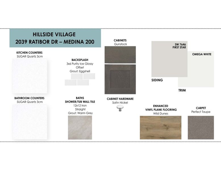 Sample of building materials used in homes in Hillside Village, Temple (Image 4). Sample of building materials used in homes in Hillside Village, Temple (Image 4).