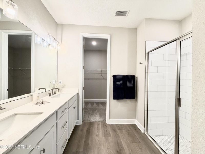 Furnished interior view inside a new home in Seasons at TrailMark, St. Augustine (Image 18).