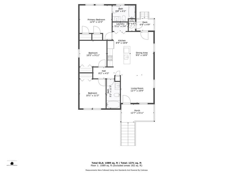 2D floor plan layout of this home in , Statesville, NC (Image 3).