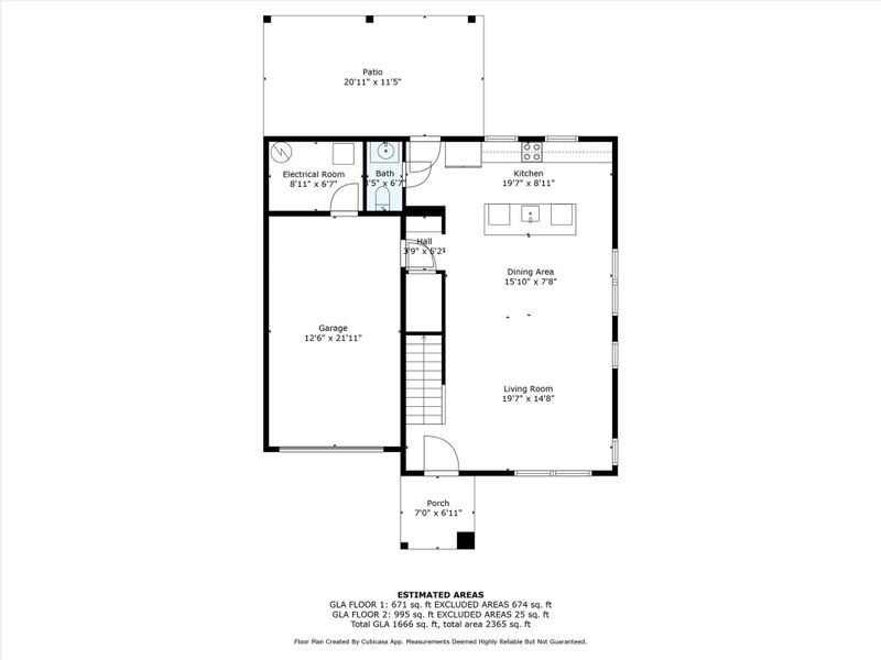 2D floor plan layout of this home in , Shelby, NC (Image 5).
