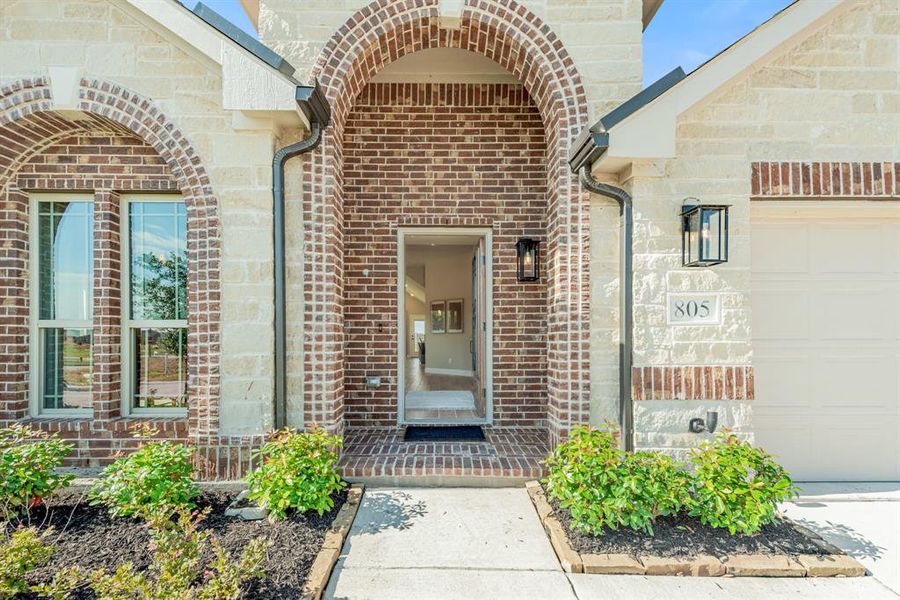 Exterior details and patio area of a home in West Crossing, Anna (Image 21). Exterior details and patio area of a home in West Crossing, Anna (Image 21).
